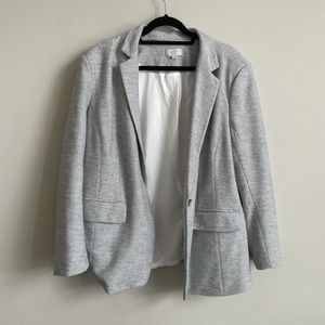 LOFT PLUS GRAY BLAZER SIZE 18